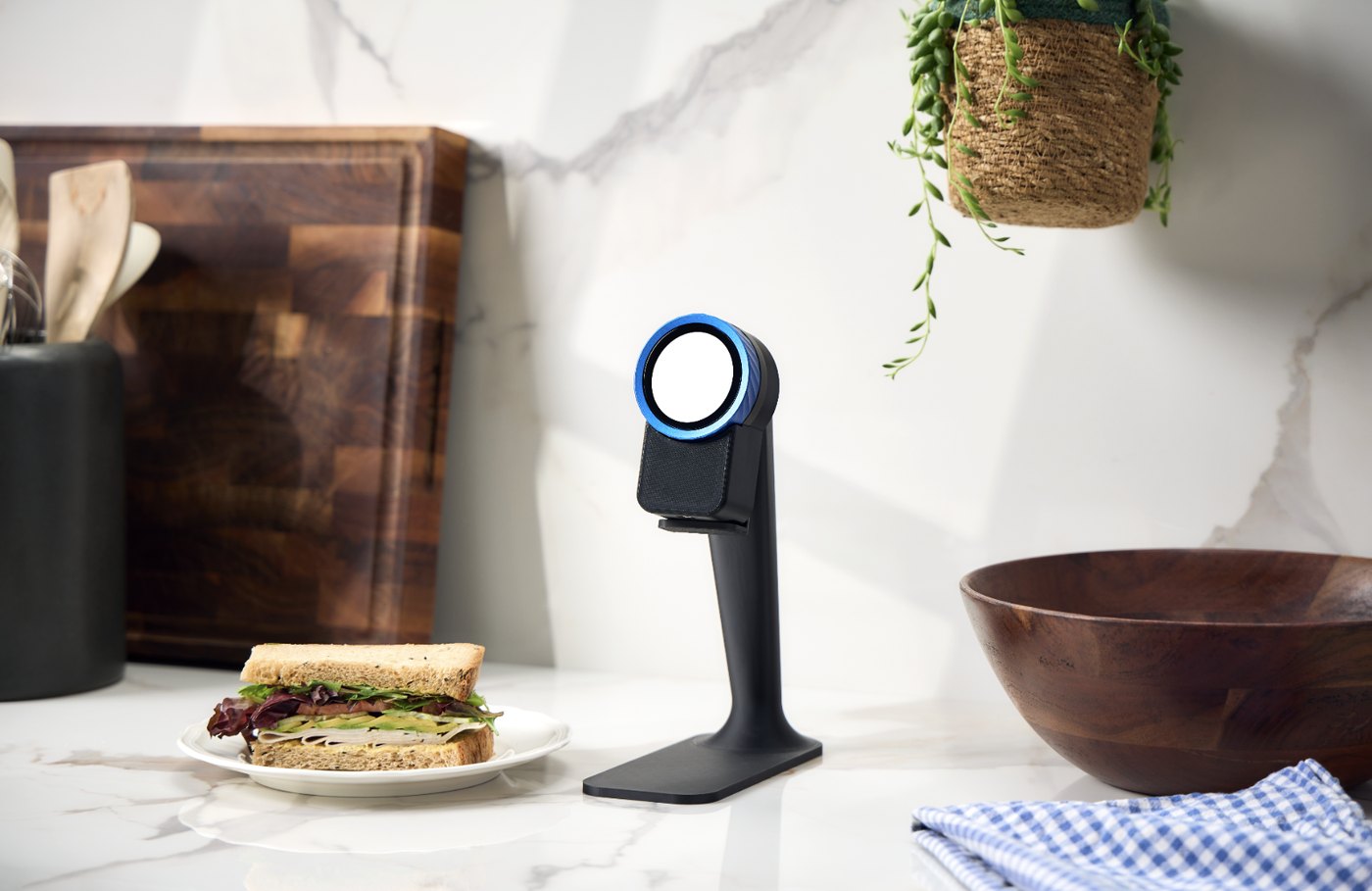 Trepo Halo on a kitchen counter